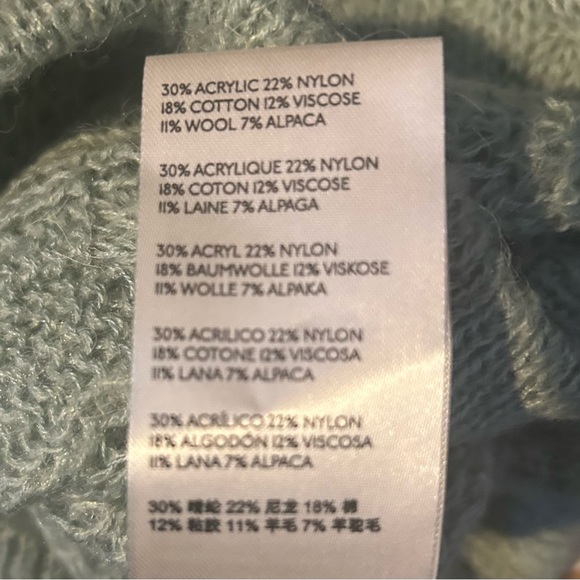 Free People Angel Soft Mint Pullover Size Small. - Picture 5 of 6